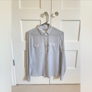 Banana Republic Silk Long Sleeve Shirt